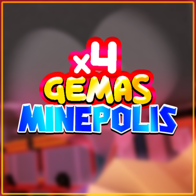 Pack 4 Gemas Minépolis